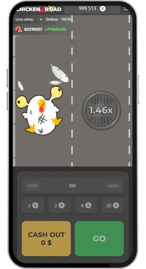 Chicken Road 2 round perso dopo la collisione